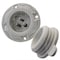 Ac Works SJTW Extension Cord, 12 AWG, Indoor/Outdoor, 12/3, 1 Outlets, 5-15/20R, White, PVC, 5-15P, 1.5 ft IN515520WT - alternate 7